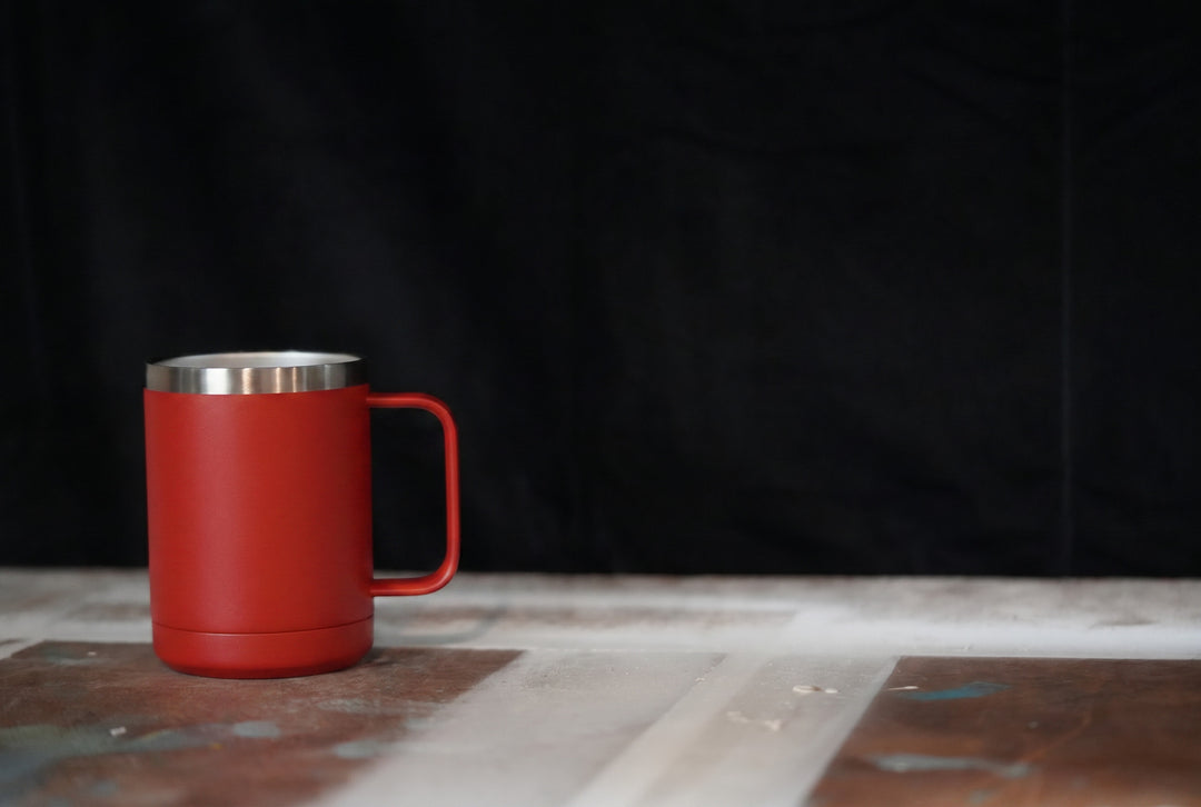Custom Engraved 15oz Camp Mug