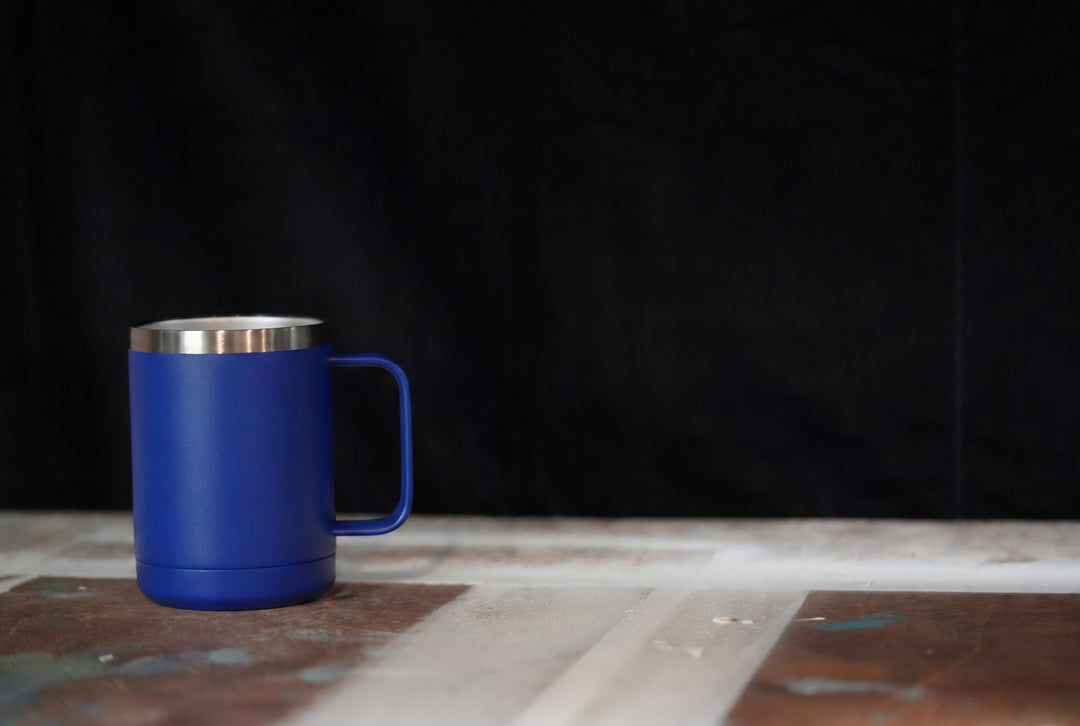 Custom Engraved 15oz Camp Mug