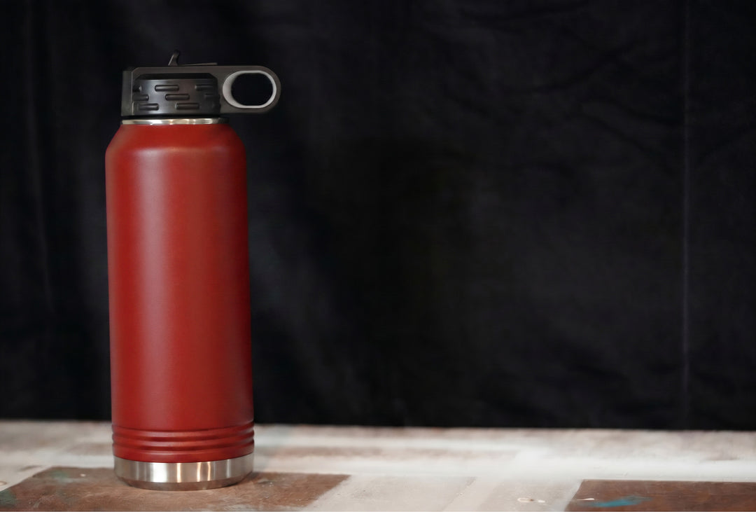 Custom Engraved 32oz Water Bottle